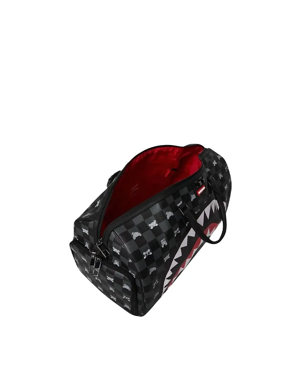 Peeking Character Check Duffle Bag