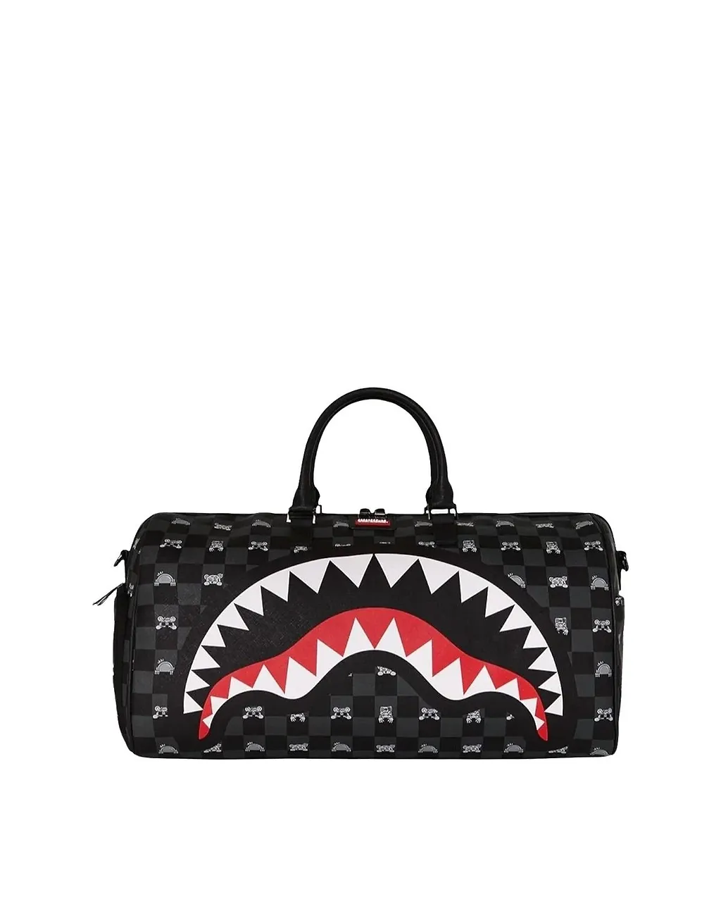Peeking Character Check Duffle Bag