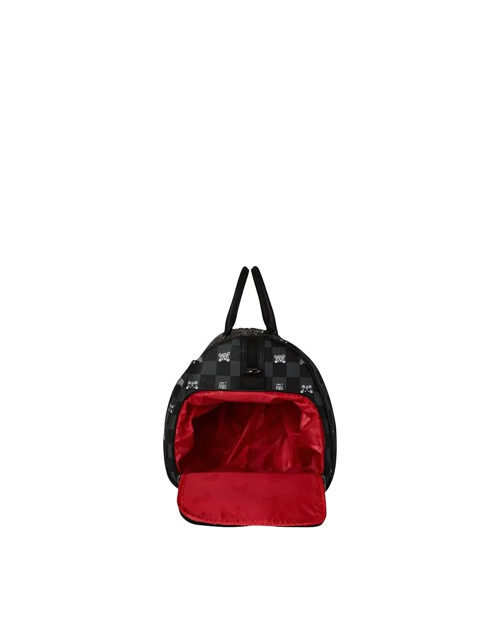 Peeking Character Check Duffle Bag