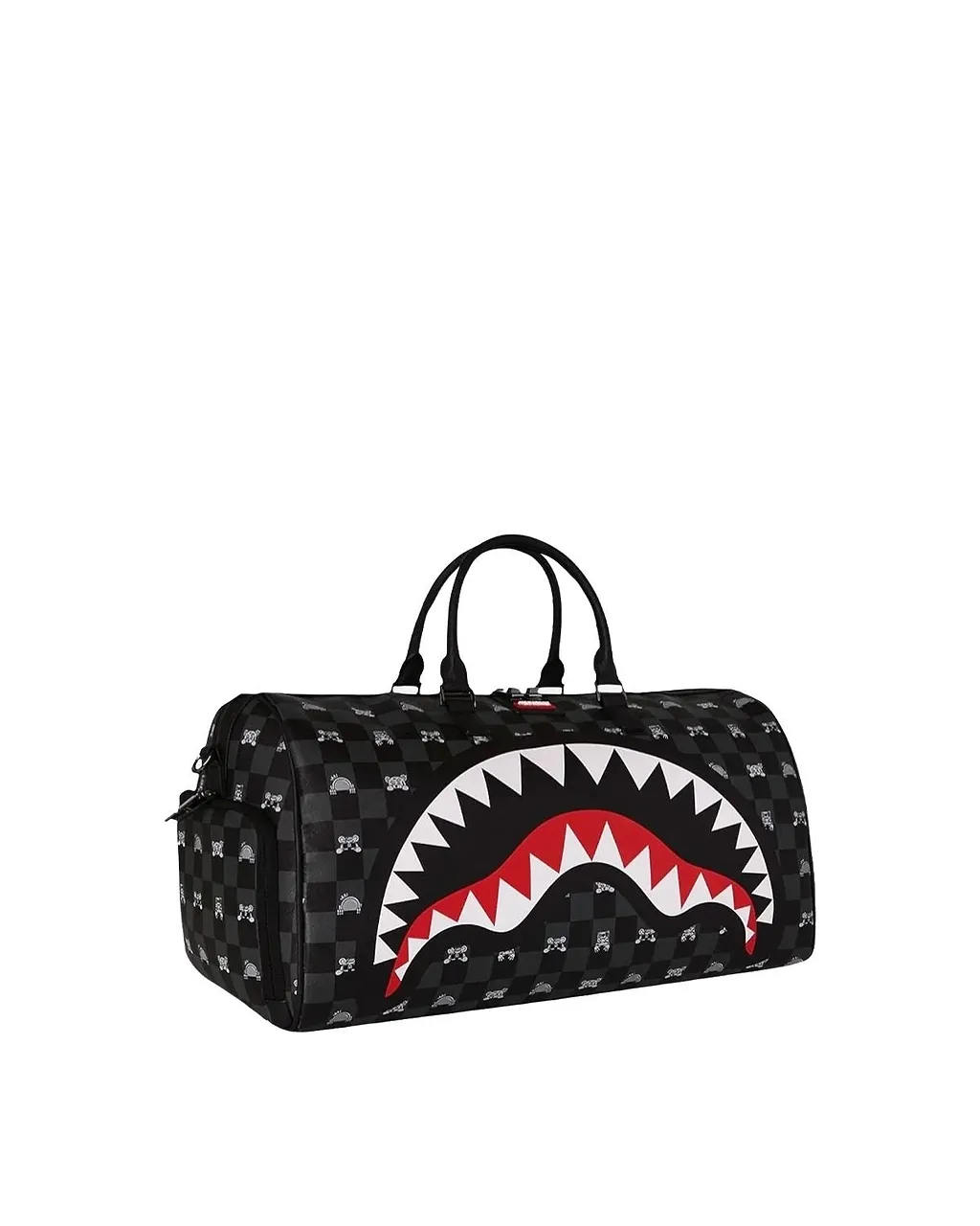 Peeking Character Check Duffle Bag