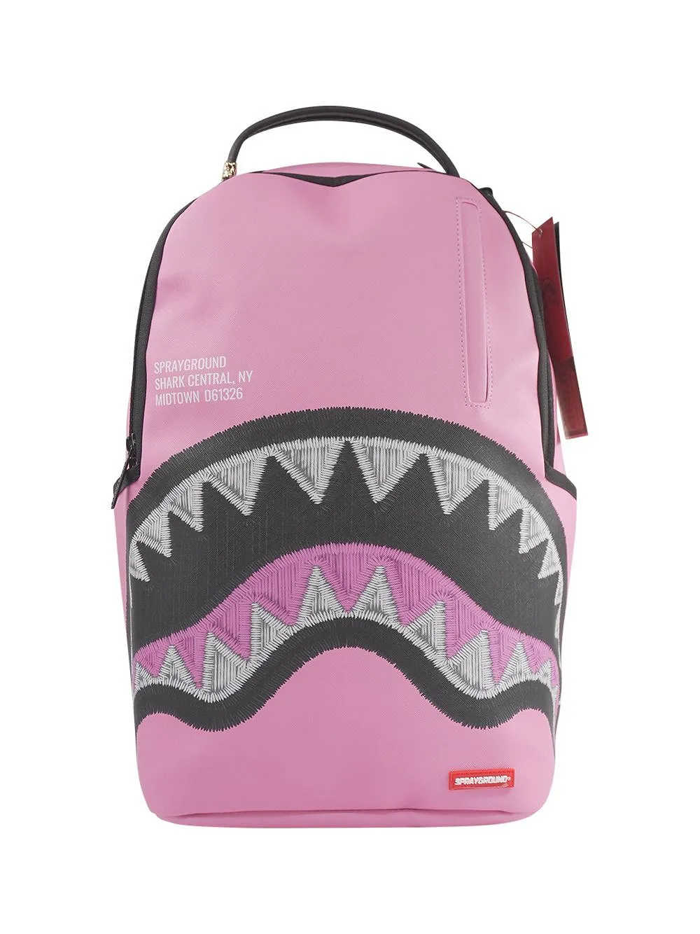 Sprayground Shark Central Embroidered Effect Backpack