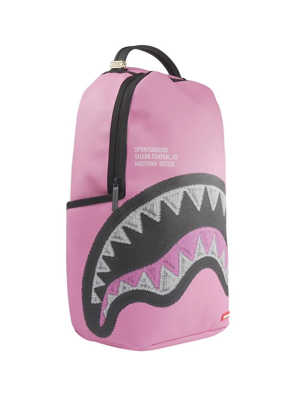 Sprayground Shark Central Embroidered Effect Backpack