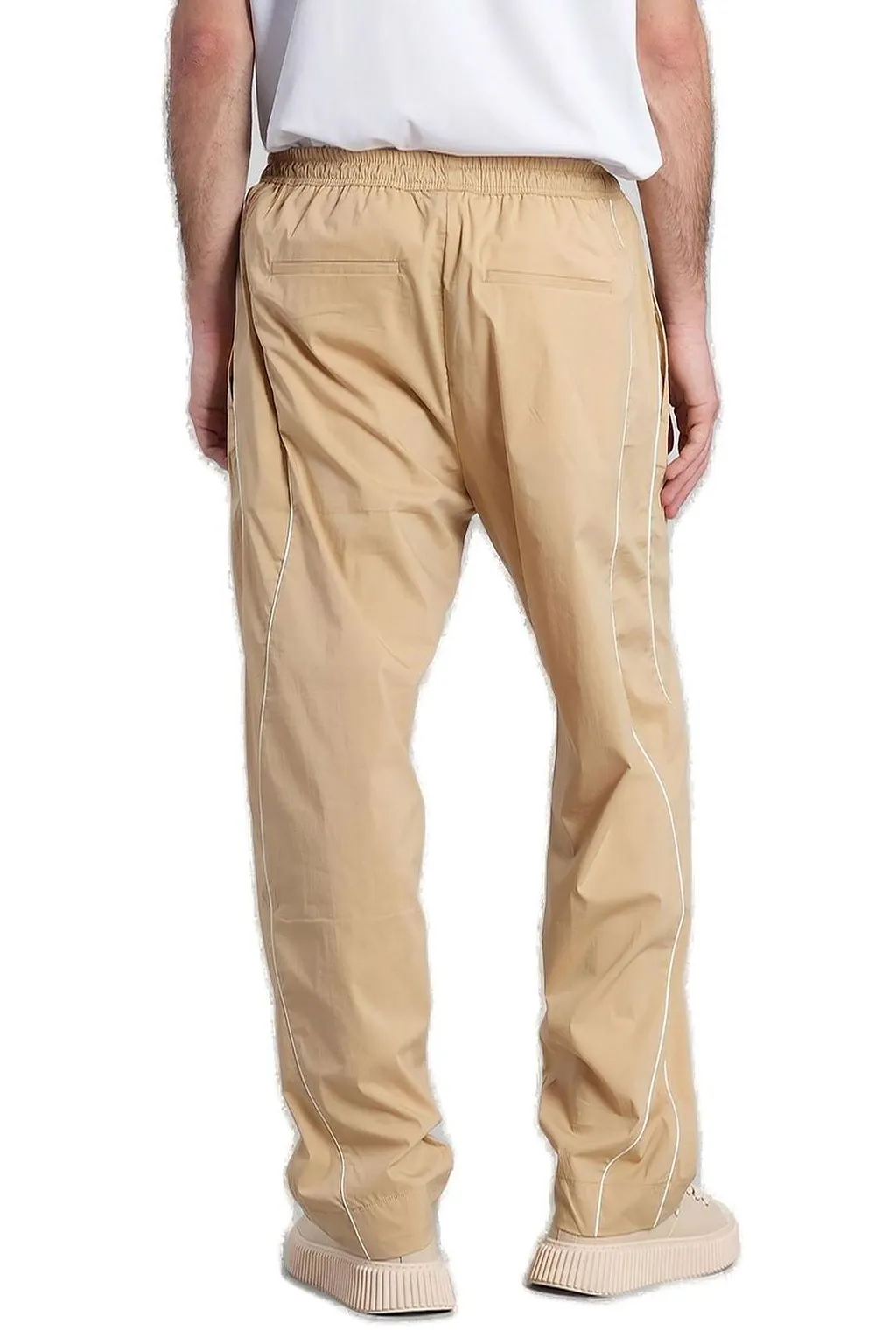 State Of Order Drawstring Straight-Leg Pants