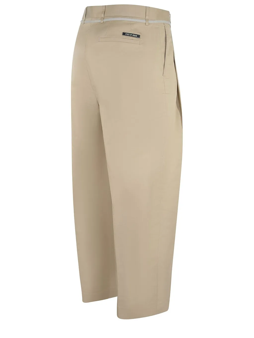 State Of Order Drawstring Waist Tapered Pants