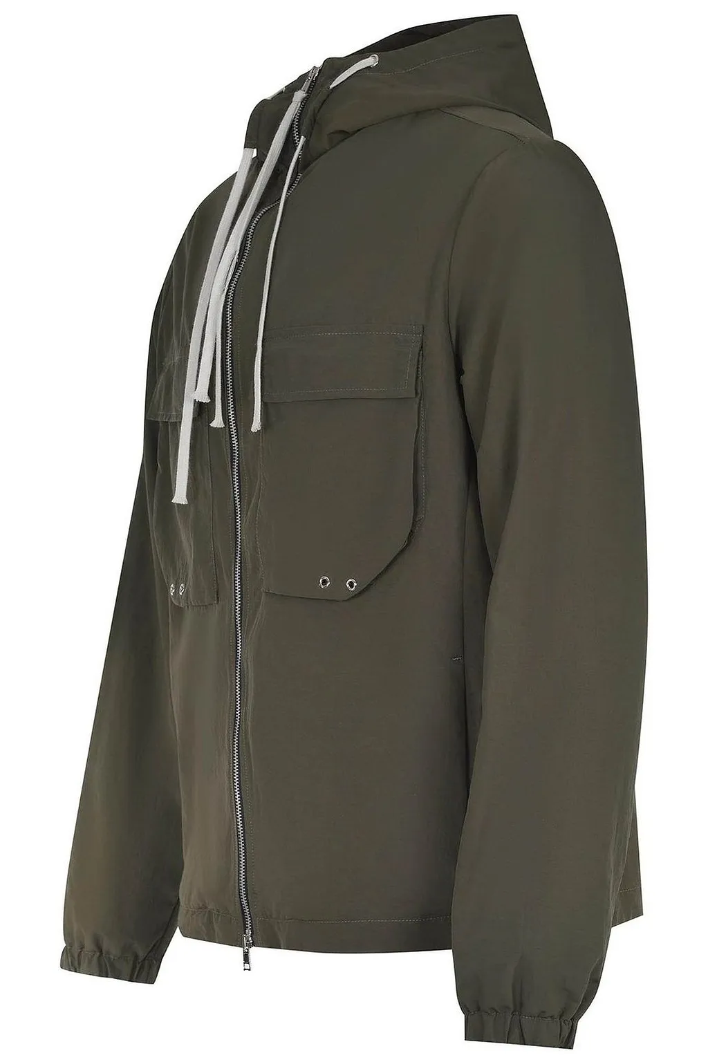 State Of Order Flap-Pocket Hooded Jacket