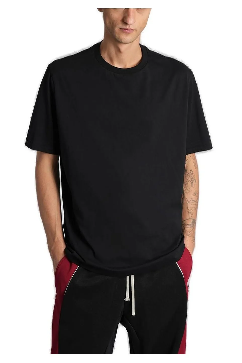 State Of Order Logo Printed Crewneck T-Shirt