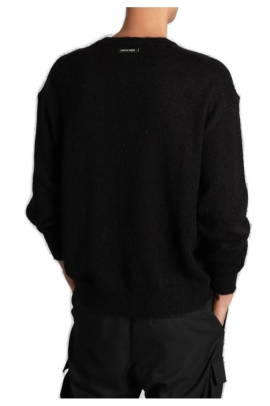 State Of Order Round Neck Knitted Jumper