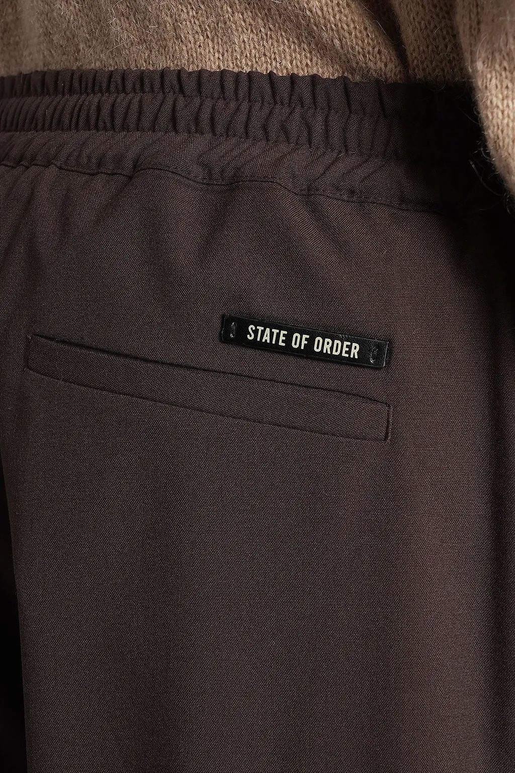 State Of Order Seven Drawstring Straight-Leg Trousers