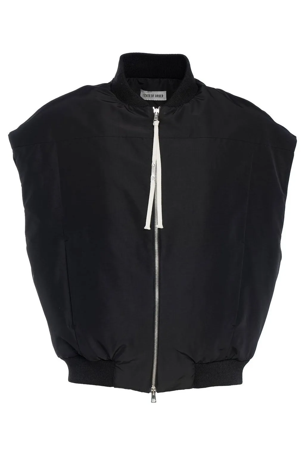 State Of Order Zip-Up Elasticated Waist Vest