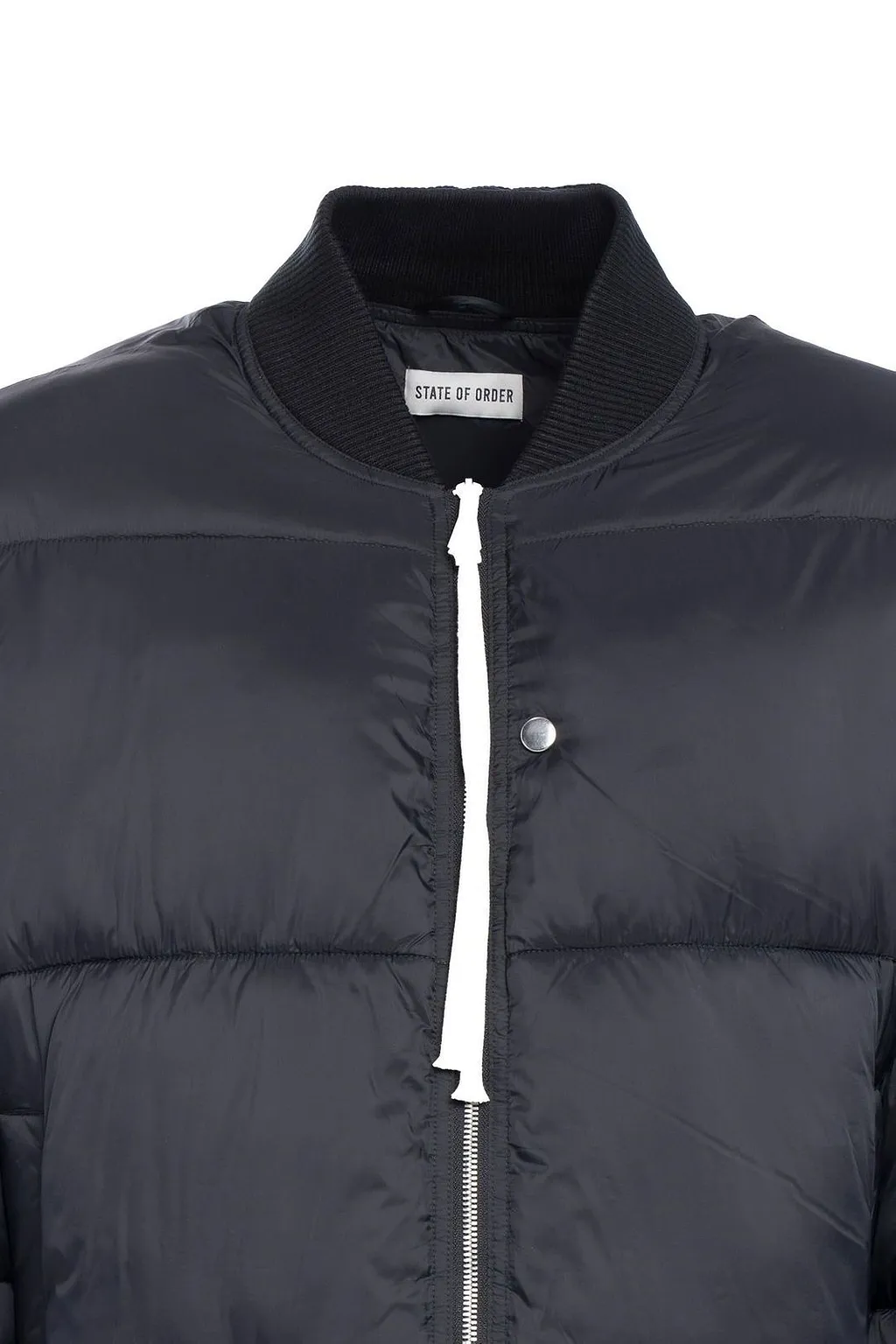 State Of Order Zip-Up Padded Jacket