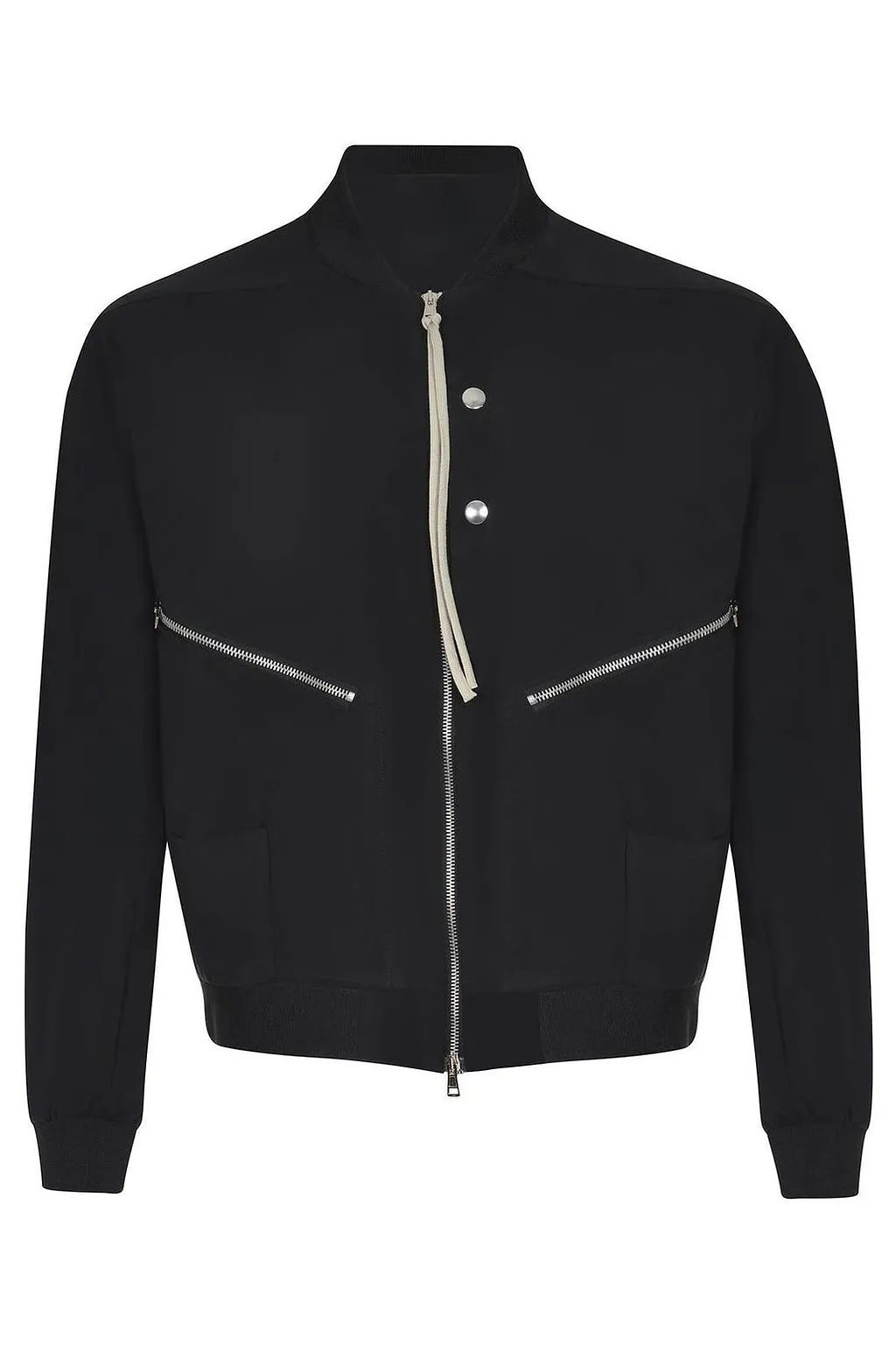 State Of Order Zip-Detail Bomber Jacket