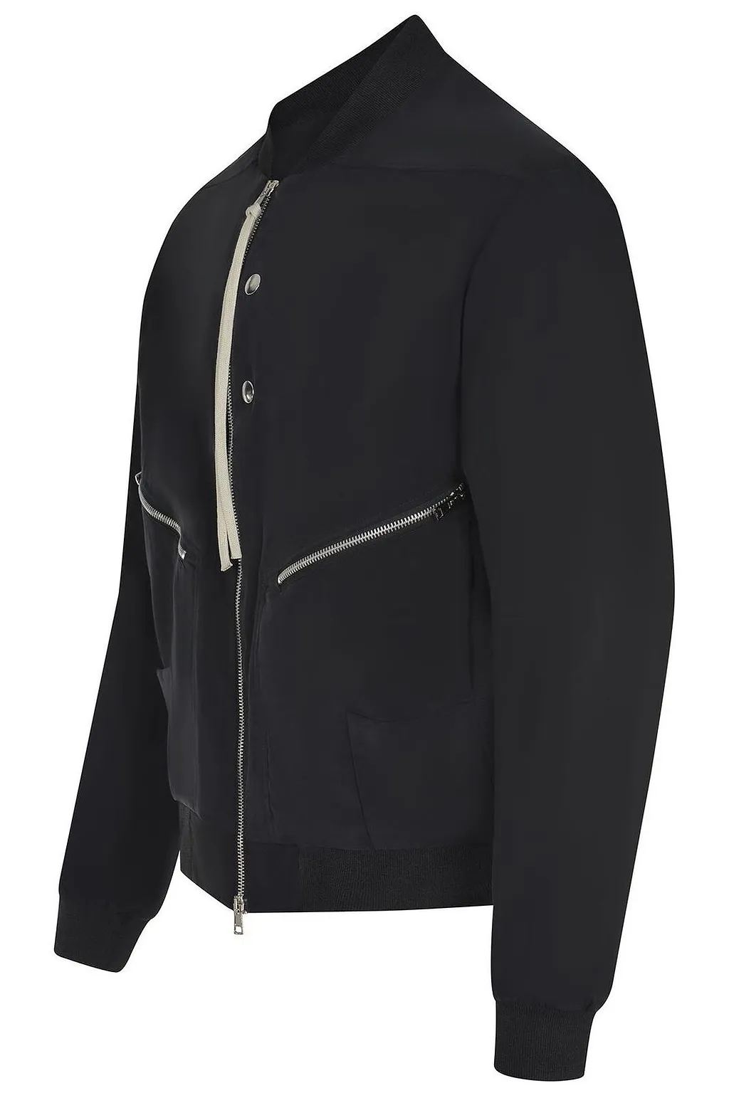 State Of Order Zip-Detail Bomber Jacket