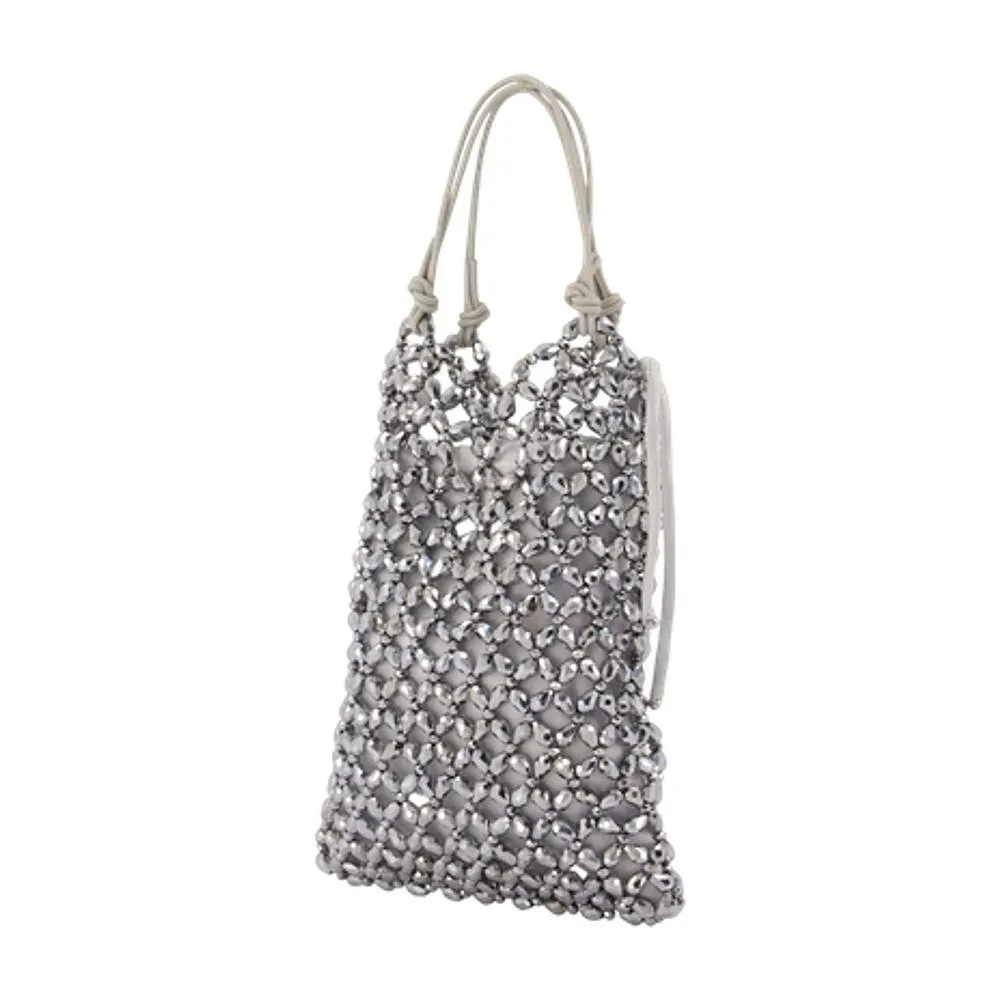 Karla Beaded Shoulder Bag