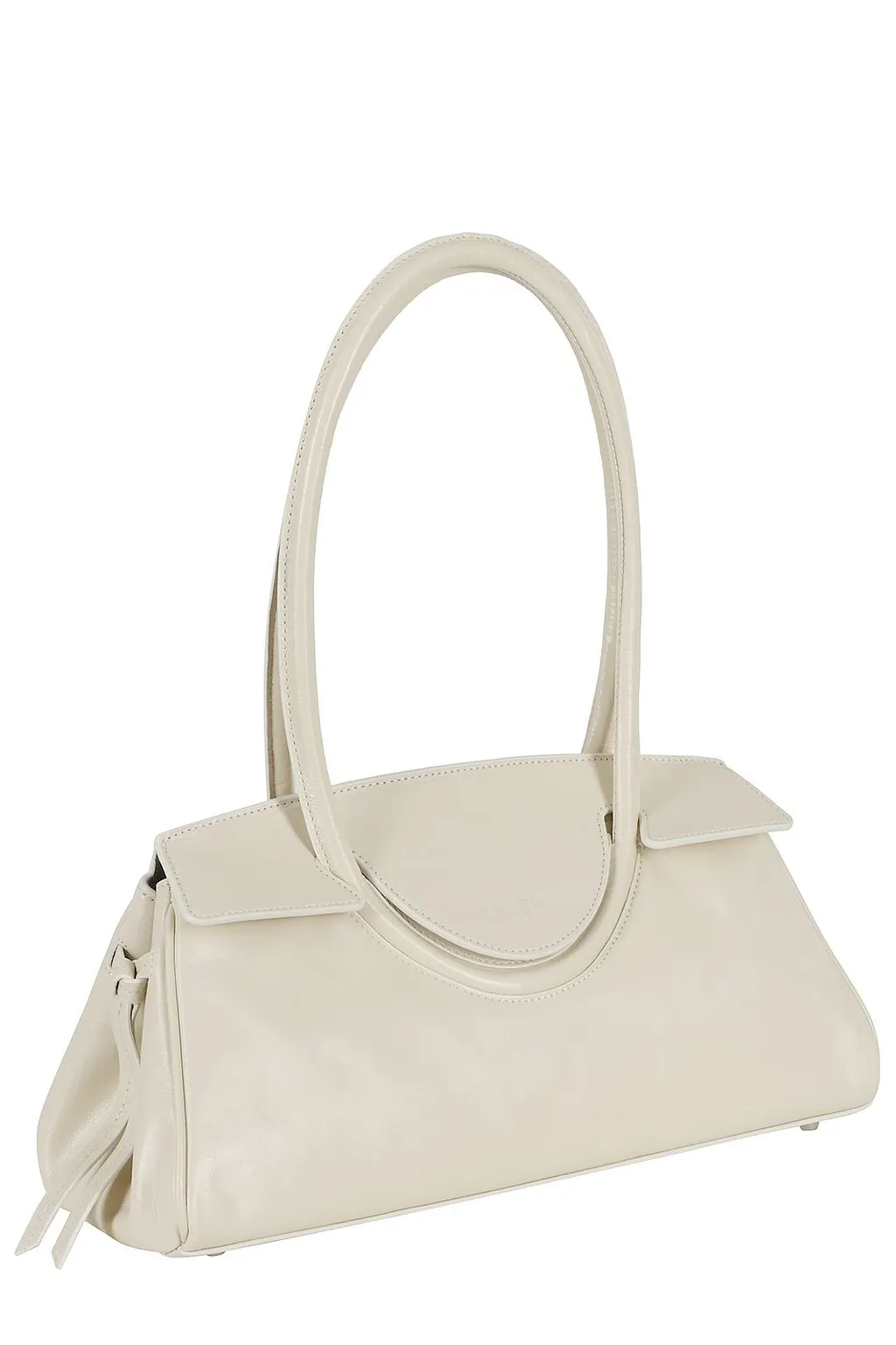 Logo Embossed Shoulder Bag