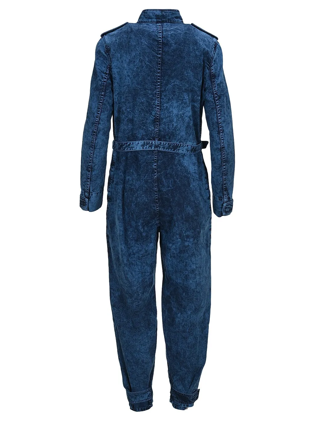 Stella Mccartney Bleached Effect Denim Jumpsuit