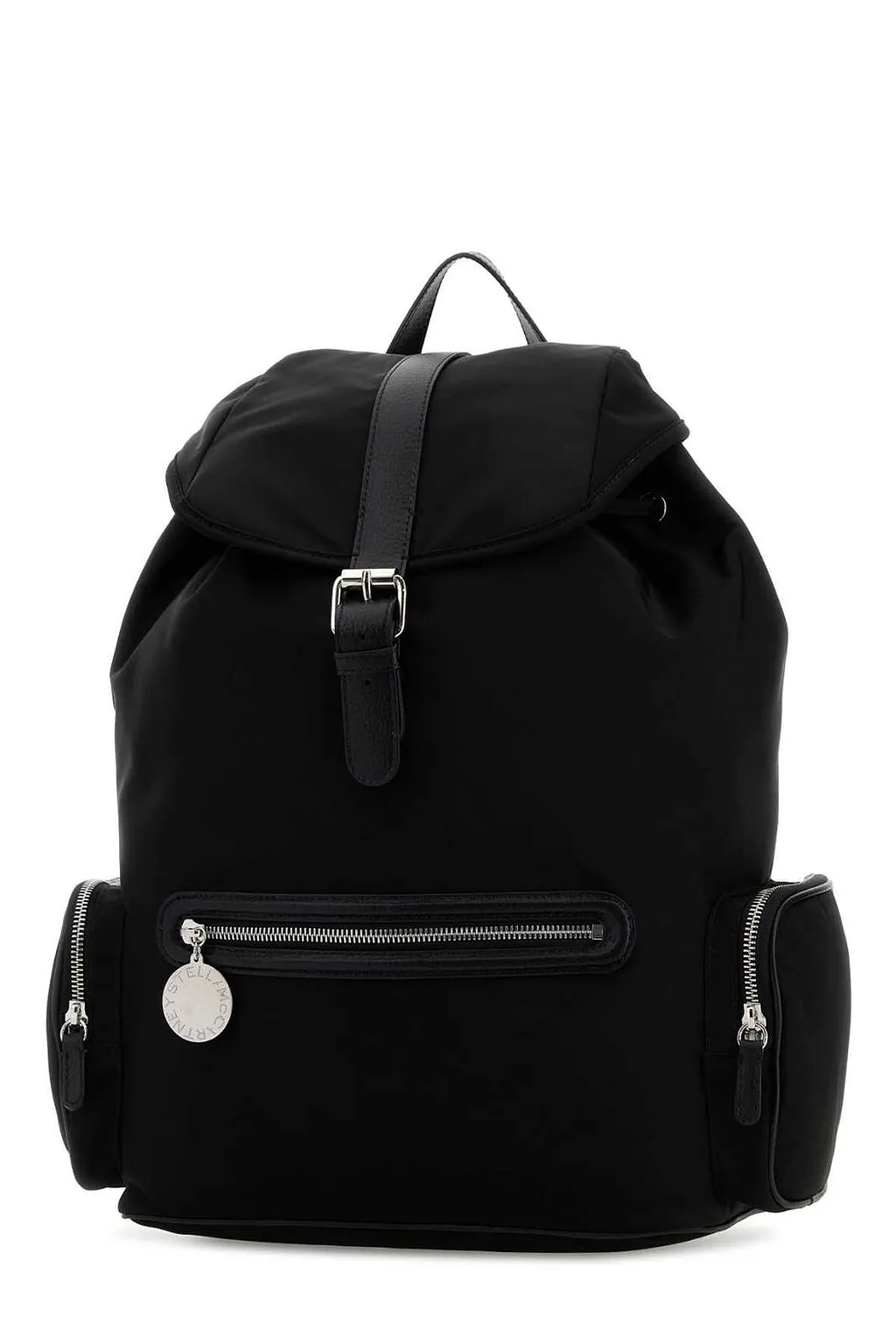 Stella Mccartney Dartmoor Logo Charm Backpack