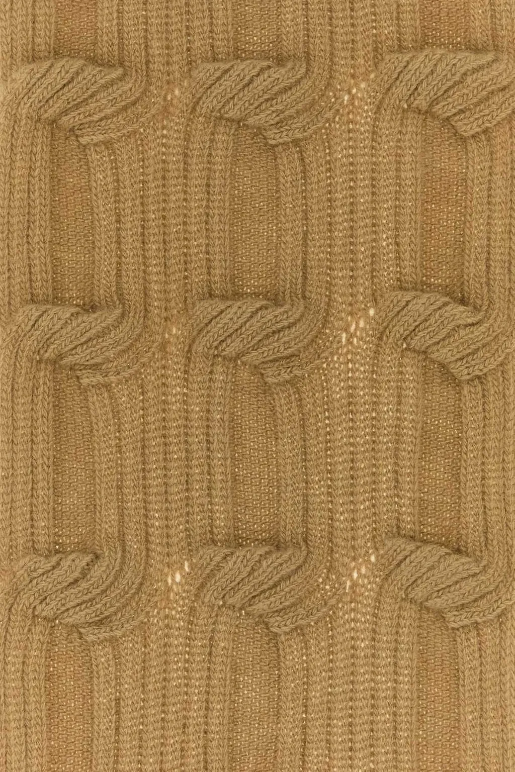 Stella Mccartney Falabella Cable-Knit Scarf