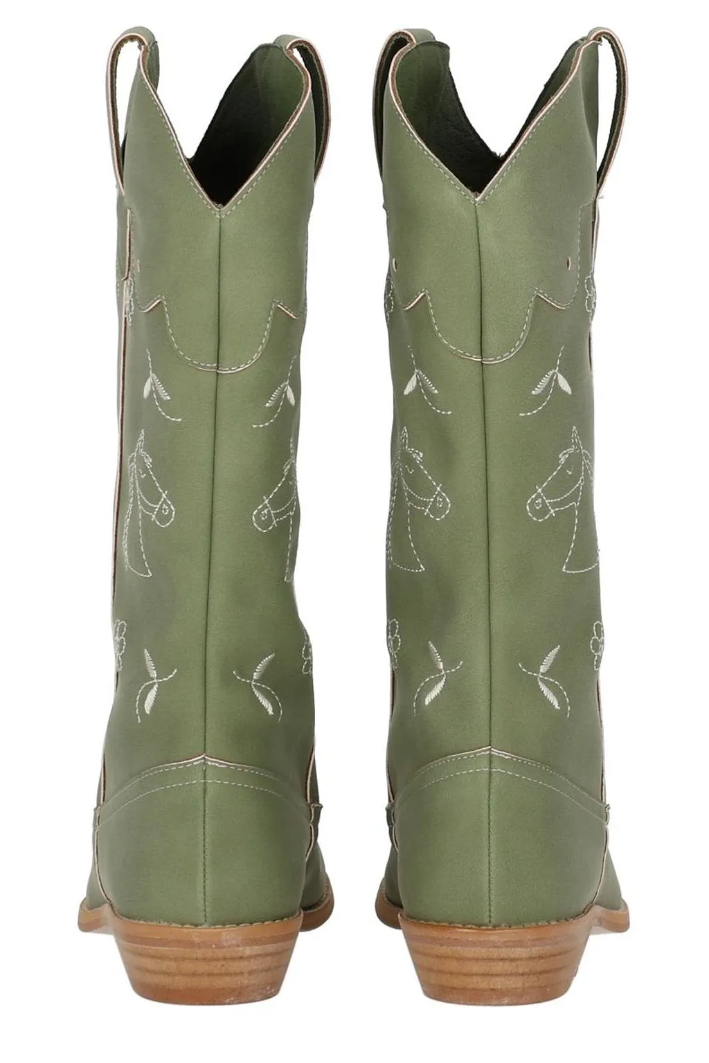 Stella Mccartney Kids Embroidered Slip-On Boots