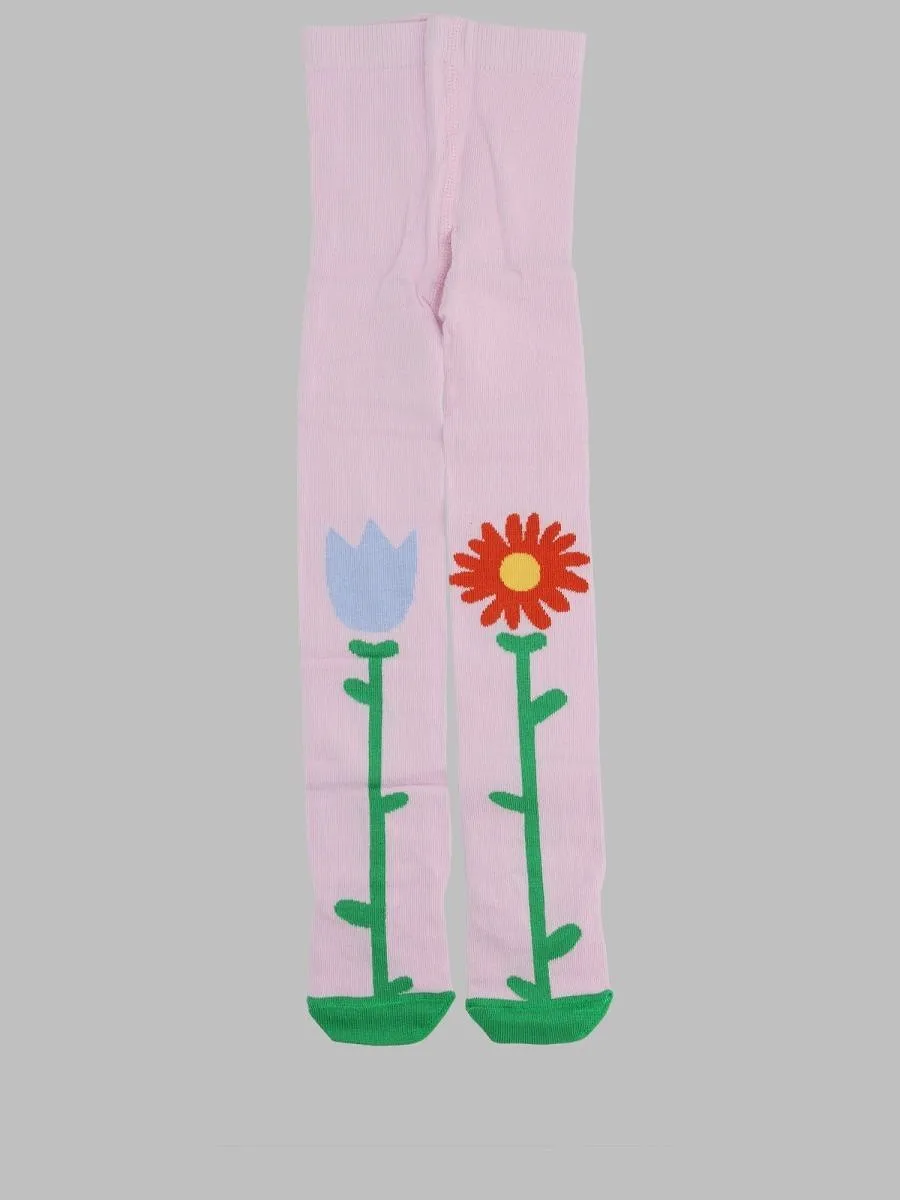 Stella Mccartney Kids Flower Motif Tights