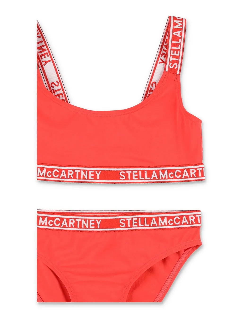 Stella Mccartney Kids Logo Band Two-Piece Bikini Set