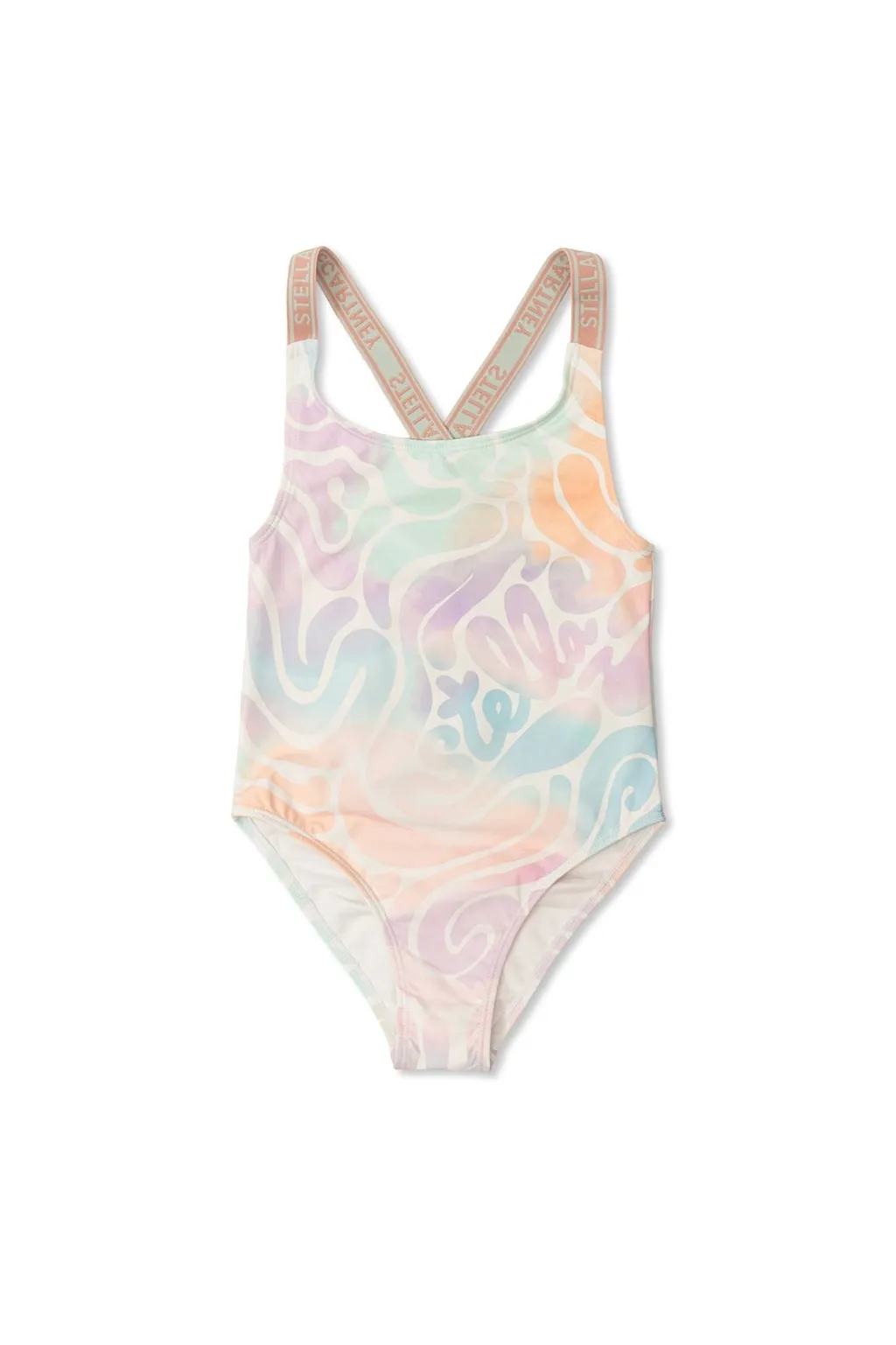 Logo Print Swimsuit