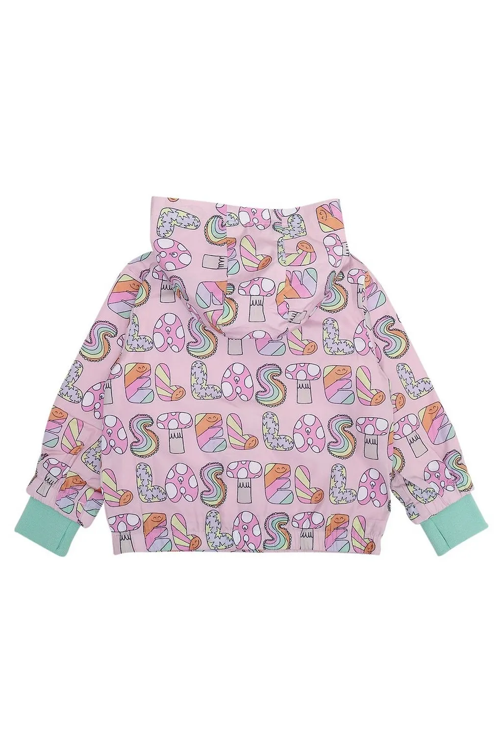 Logo Printed Zip-Up Jacket