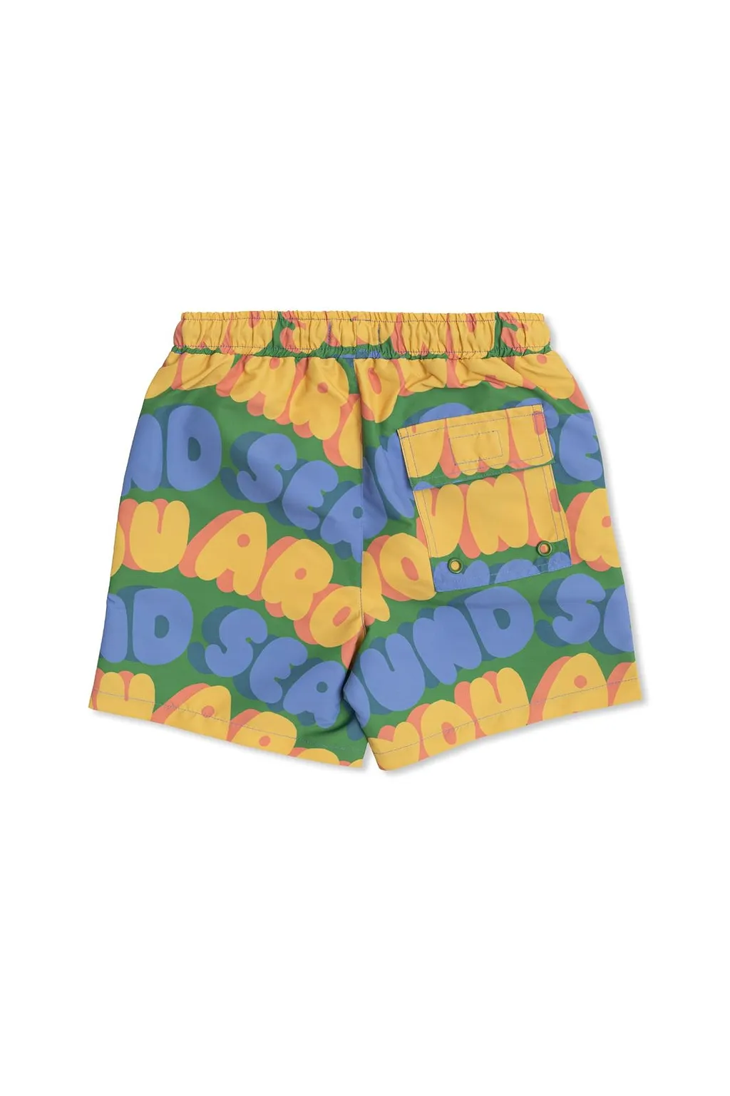 Stella Mccartney Kids Printed Drawstring Swim Shorts