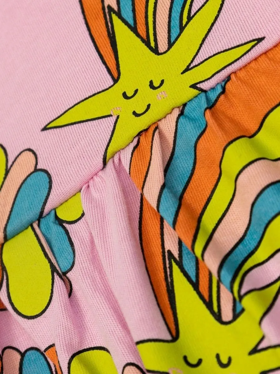 Printed Jersey Dress