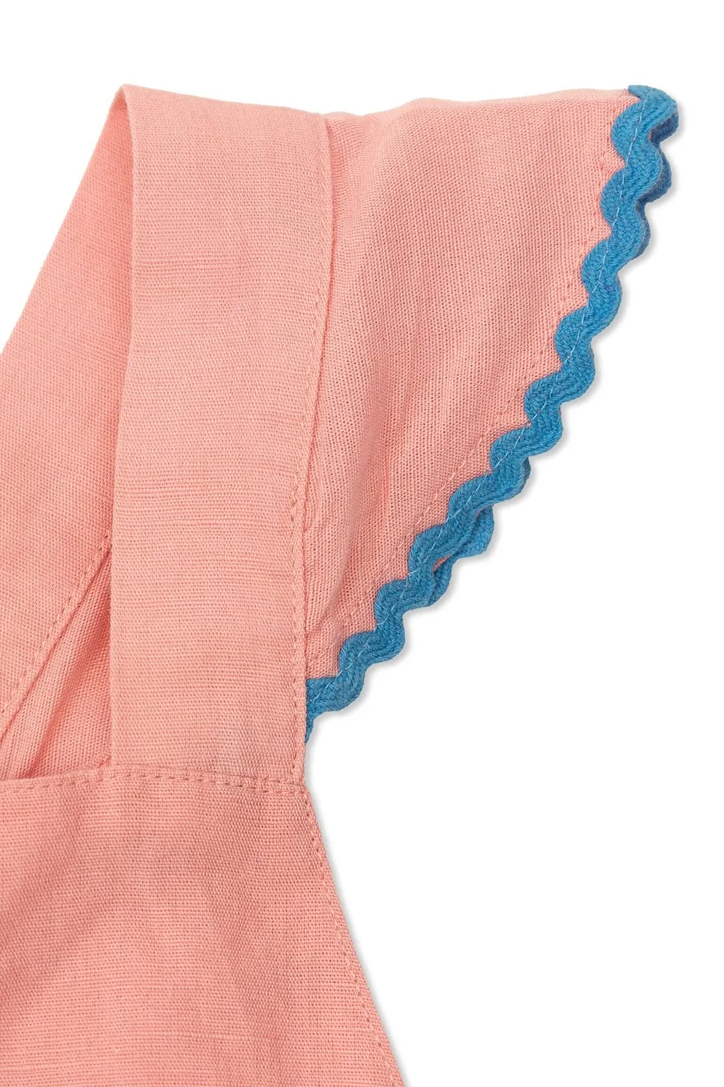 Stella Mccartney Kids Ruffled Floral Embroidered Dress