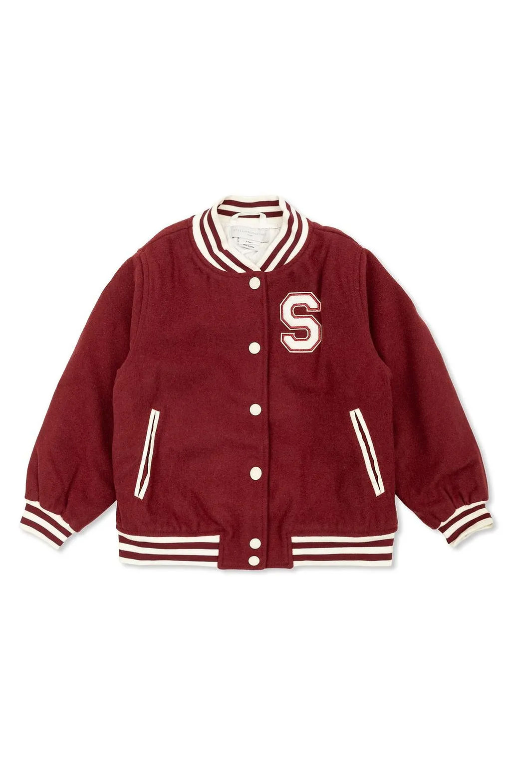 Stella Mccartney Kids Varsity Bomber Jacket