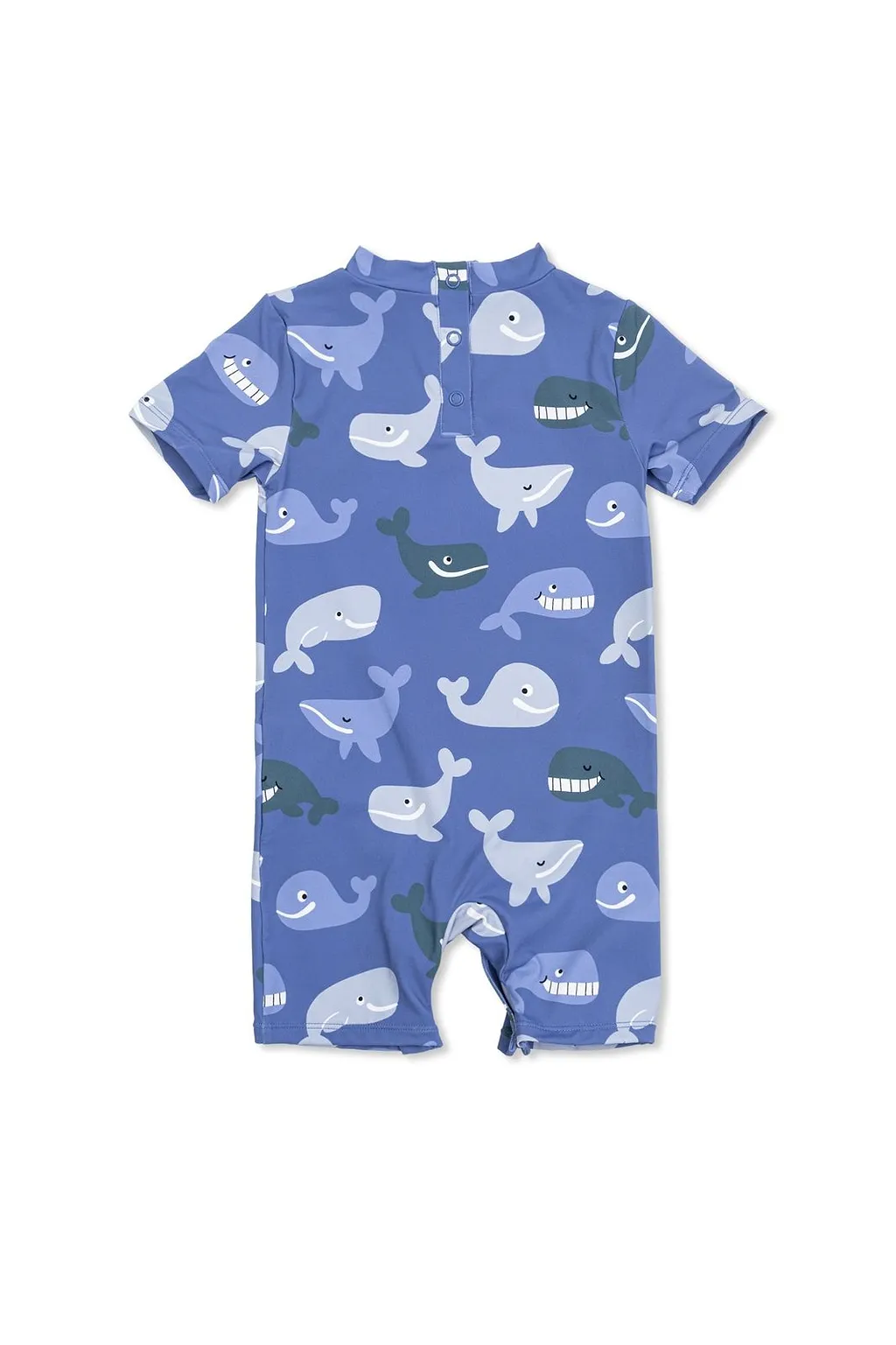 Stella Mccartney Kids Whale Print Shortie Swimsuit