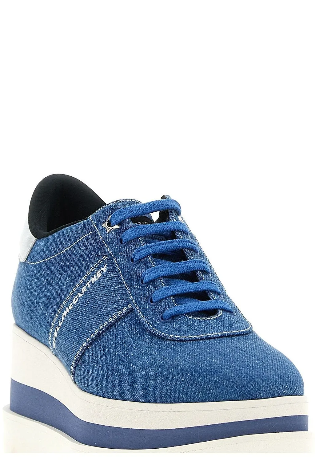 Stella Mccartney Logo Embroidered Sneakers