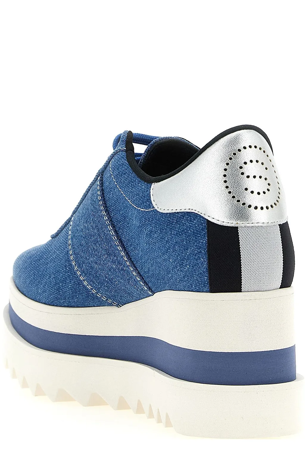 Stella Mccartney Logo Embroidered Sneakers