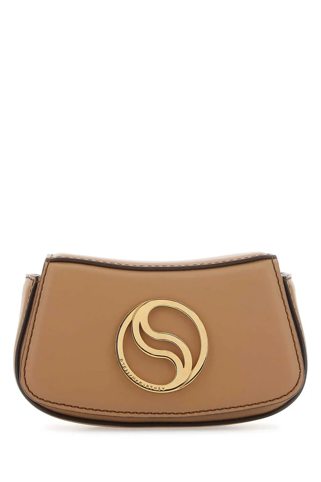 Logo Plaque Stapped Belt Bag