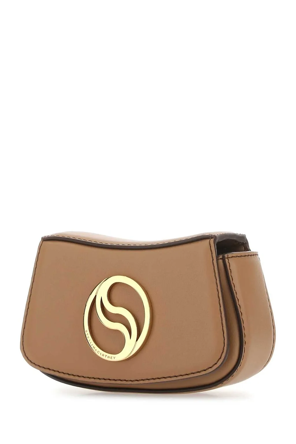 Logo Plaque Stapped Belt Bag