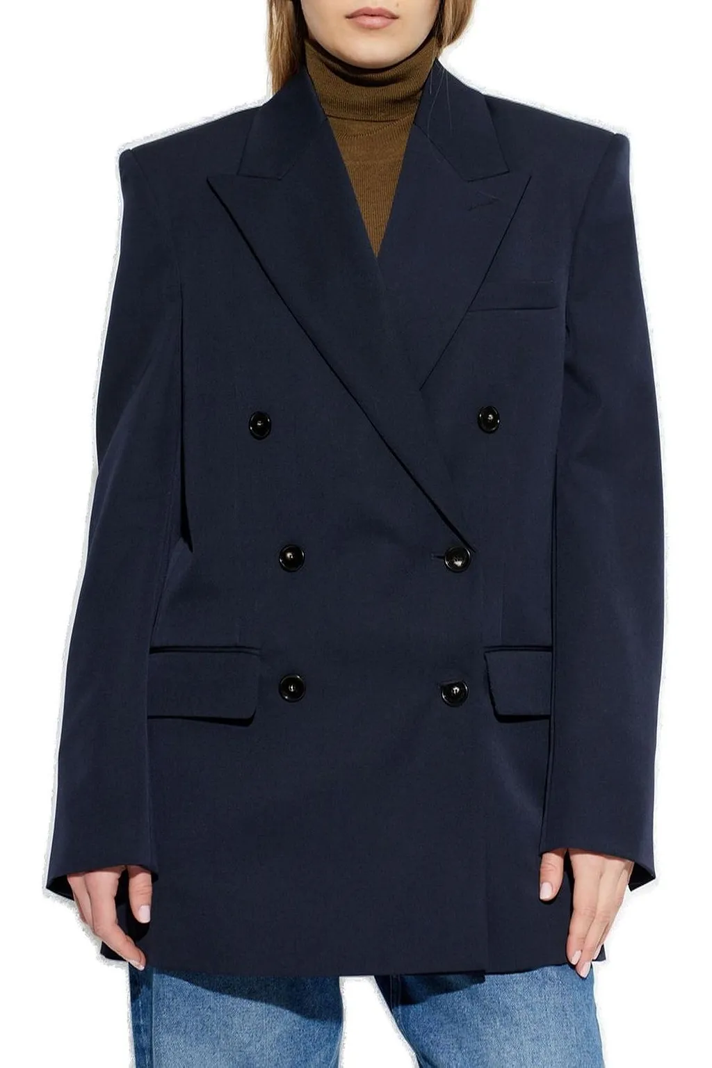 Stella Mccartney Oversized Double-Breasted Blazer