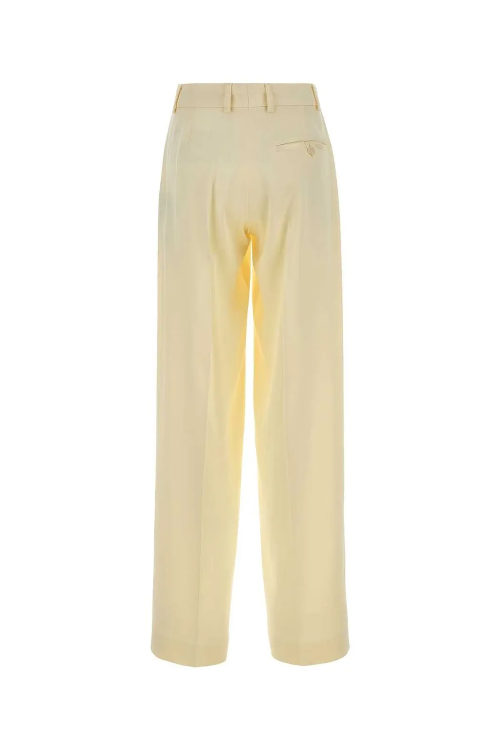 Stella Mccartney Pleated Straight Leg Trousers