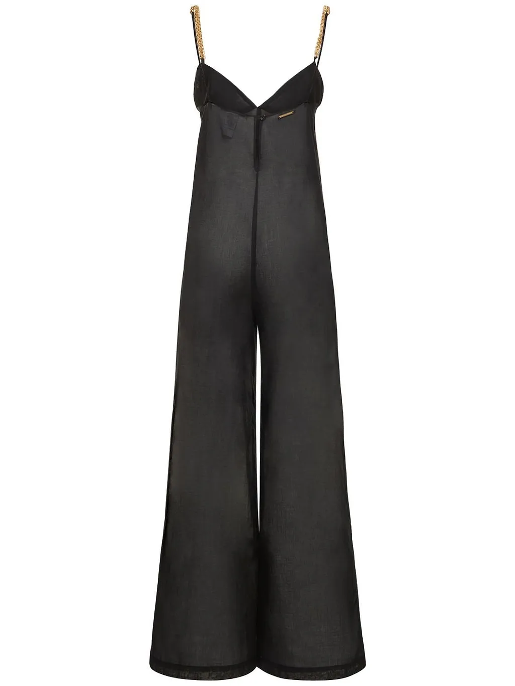 Stella Mccartney Semi-Sheer V-Neck Jumpsuit