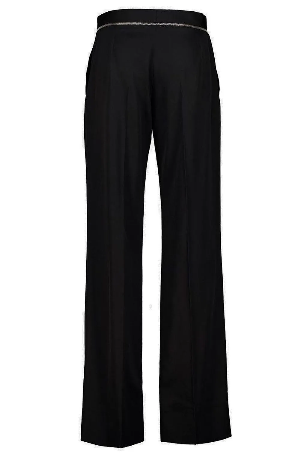 Stella Mccartney Zip-Detailed Straight-Leg Trousers