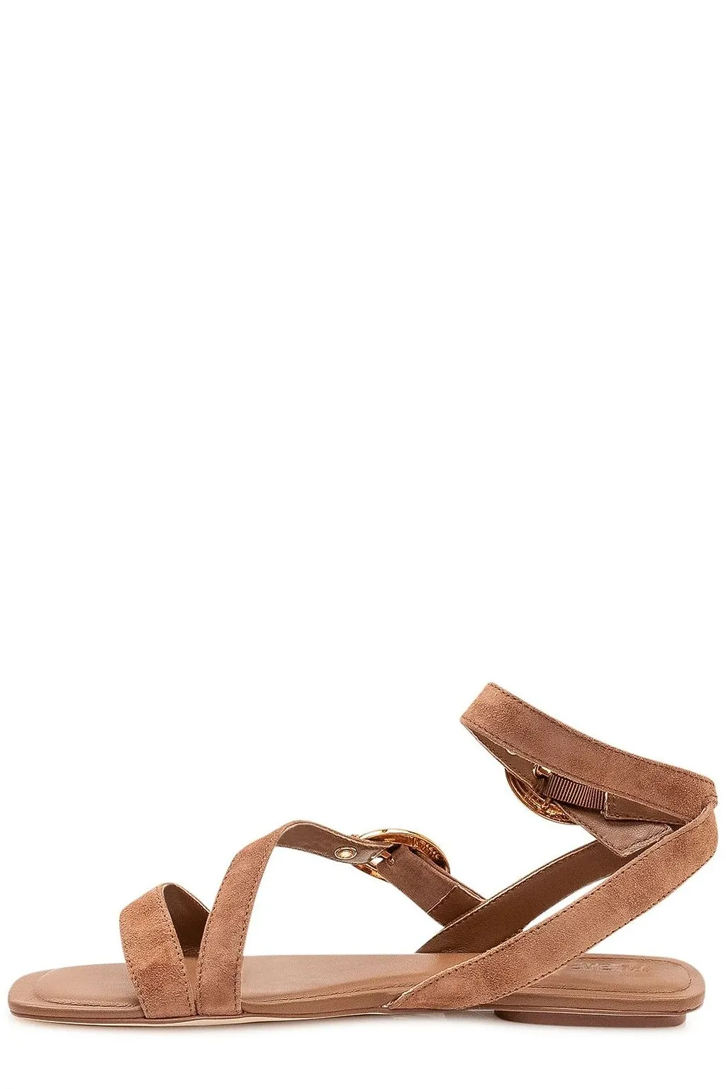 Steve Madden Karmin Ankle-Strap Flat Sandals