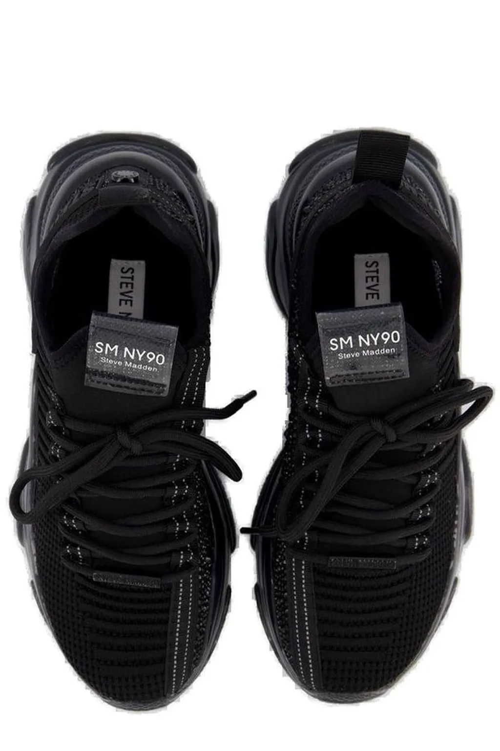 Steve Madden Logon Patch Lace-Up Sneakers