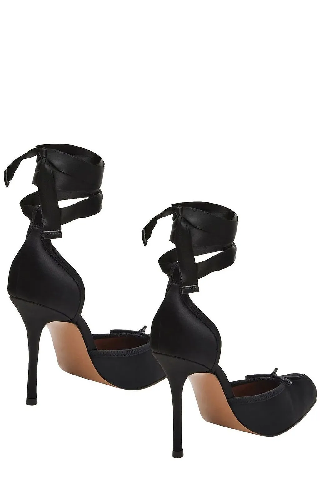 Steve Madden Larina Ankle-Tie Heeled Pumps