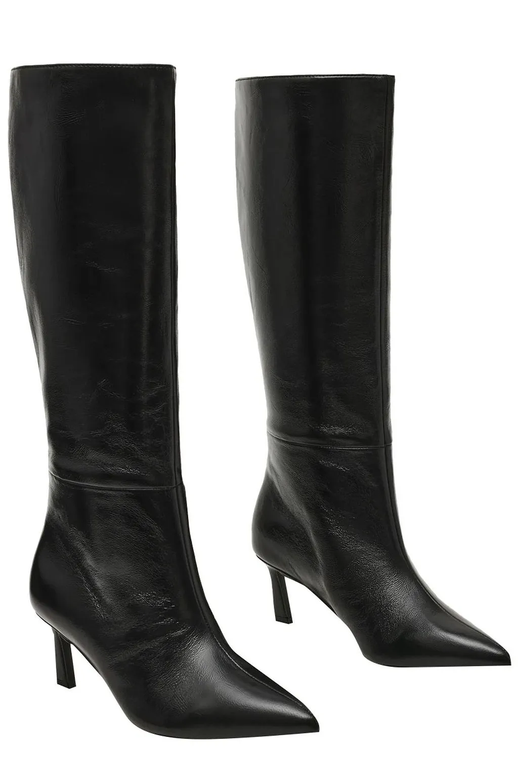 Lavan Pointed-Toe Knee Boots
