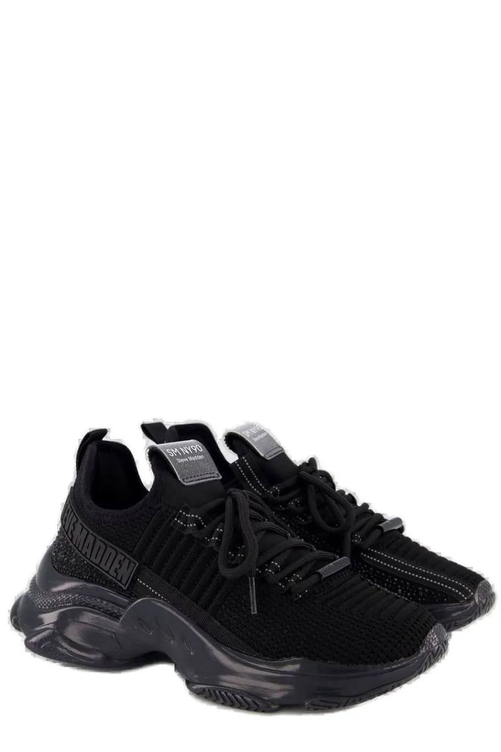 Steve Madden Logon Patch Lace-Up Sneakers