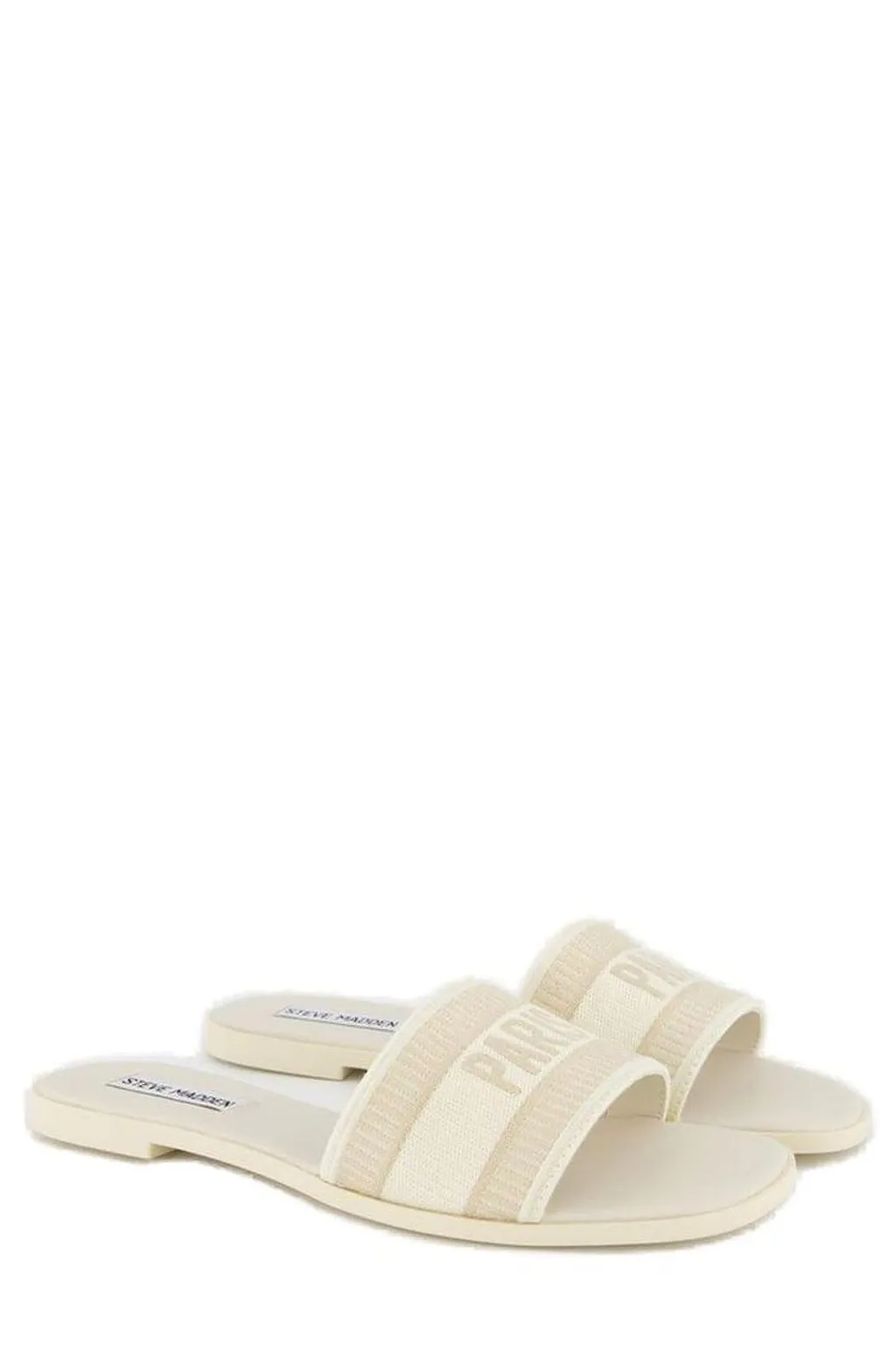 Open Toe Slip-On Sandals