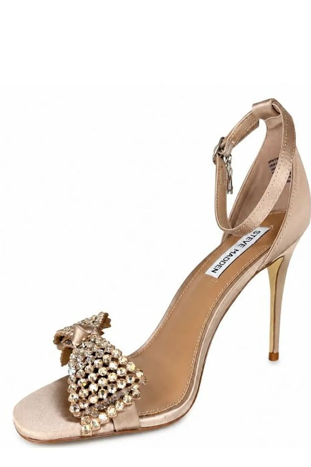 Steve Madden Newlywed Embellished Ankle-Strap Sandals