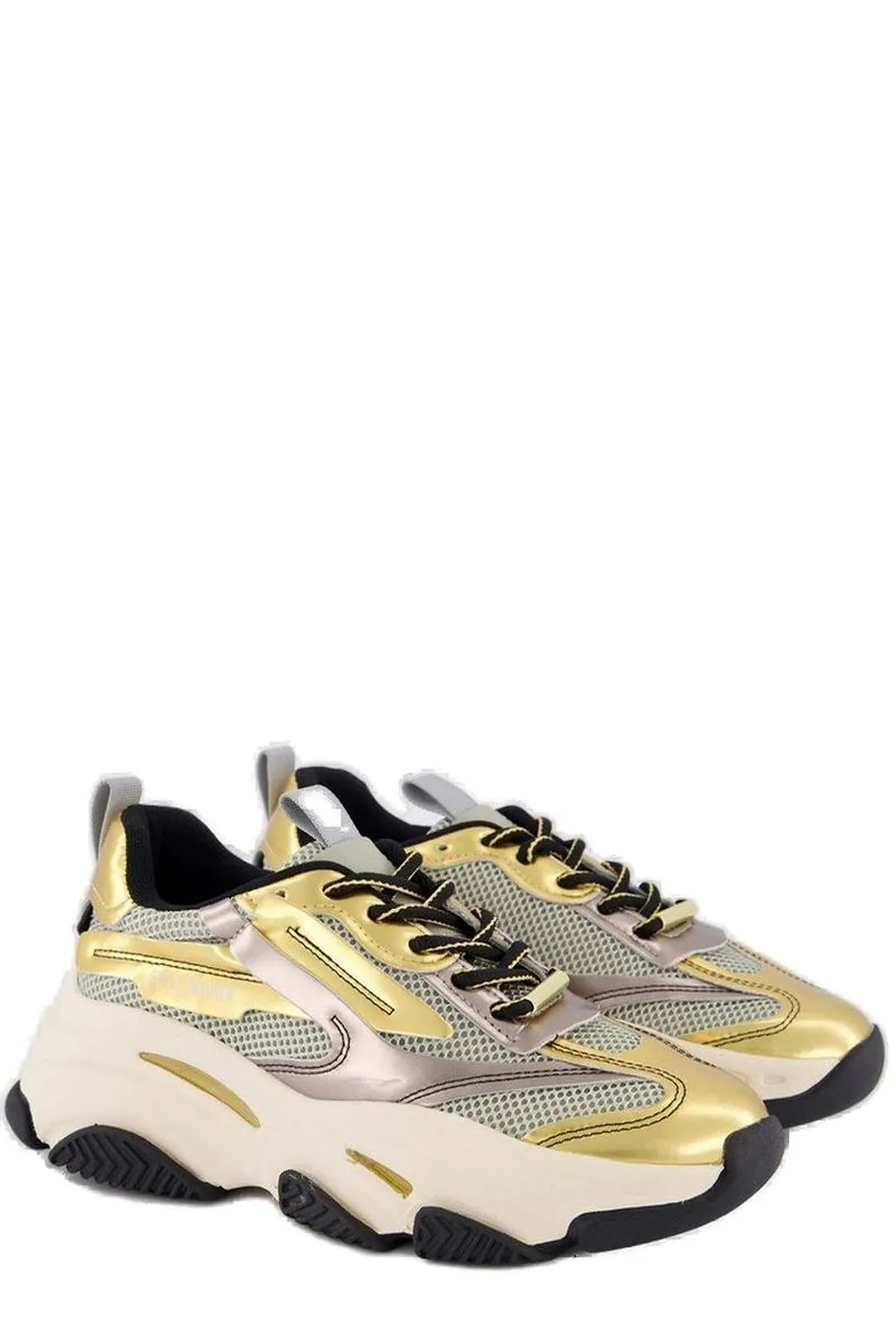 Steve Madden Panelled Lace-Up Sneakers