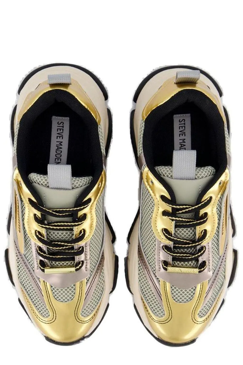Steve Madden Panelled Lace-Up Sneakers