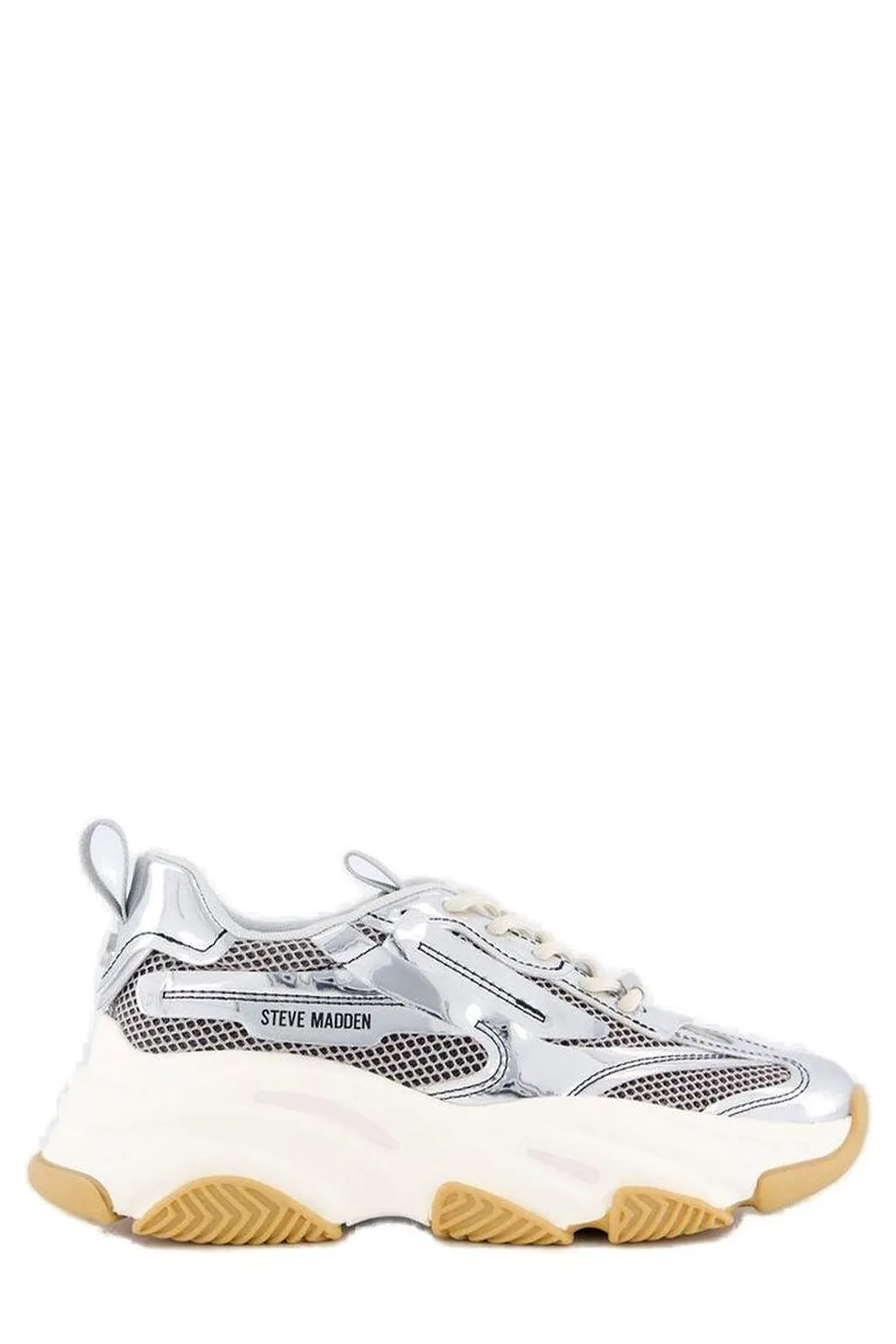 Steve Madden Panelled Lace-Up Sneakers