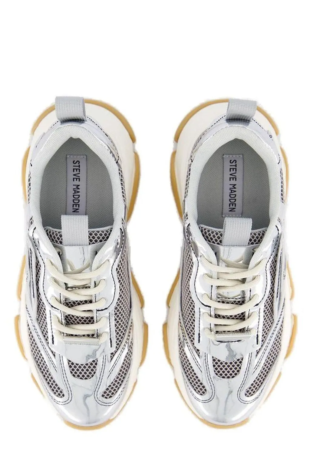 Steve Madden Panelled Lace-Up Sneakers